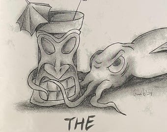 Laika’s Revenge issue 4.  The Tiki-Maru
