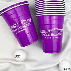 Beer Pong Cups / Bier Pong Becher / Red Cups / Stylische Becher zum Vortrinken / Pregame Essentials / Flip Cup Rage Cage / A KIDS DREAM