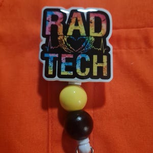 X-Ray Tech Badge Reel ~ ID Badge Reel ~ Health Care Badge Reel ~ Medical Badge Reel ~ Rad Tech Badge Reel ~ X-ray Badge Reel ~Radiology Tech