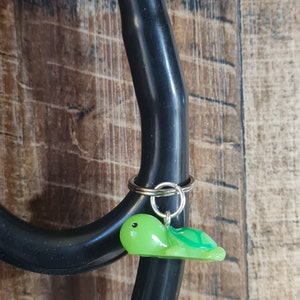 Turtle ~ Stethoscope Charm ~ RN Charm ~ Medical Stethoscope Charm ~ Physician Charm ~ Stethoscope Tag ~ OT ~ PT ~ Tortuga