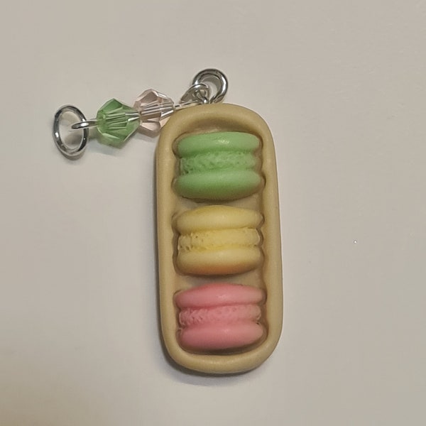 Macaroon Hearing Aid Charm ~ Cochlear Implant Charm ~ Custom Made