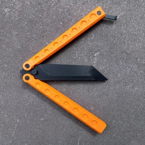 Balisong Trainer - 3D Printed - Tanto Style