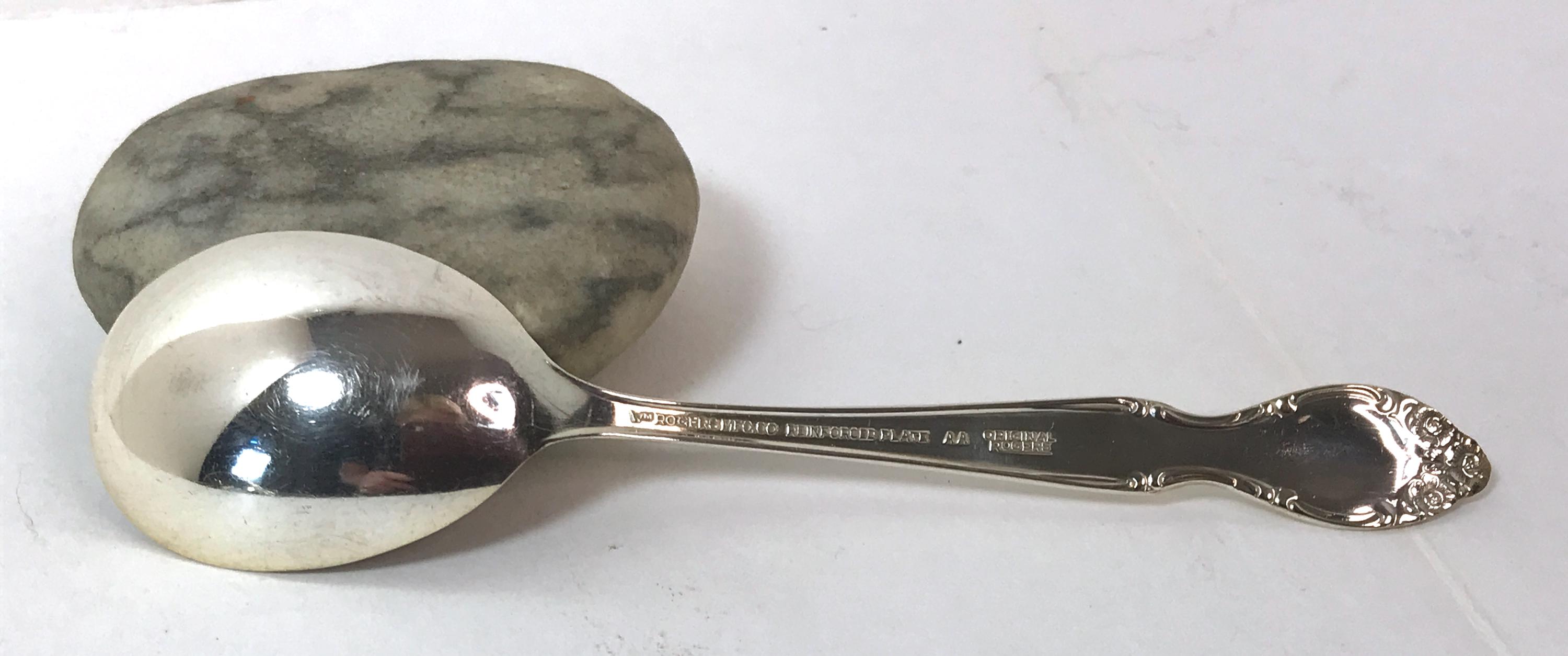 Silver Models Basque Vintage Wm Rogers Silver Plate Sugar Spoon, BASQUE ROSE 1955 - Etsy