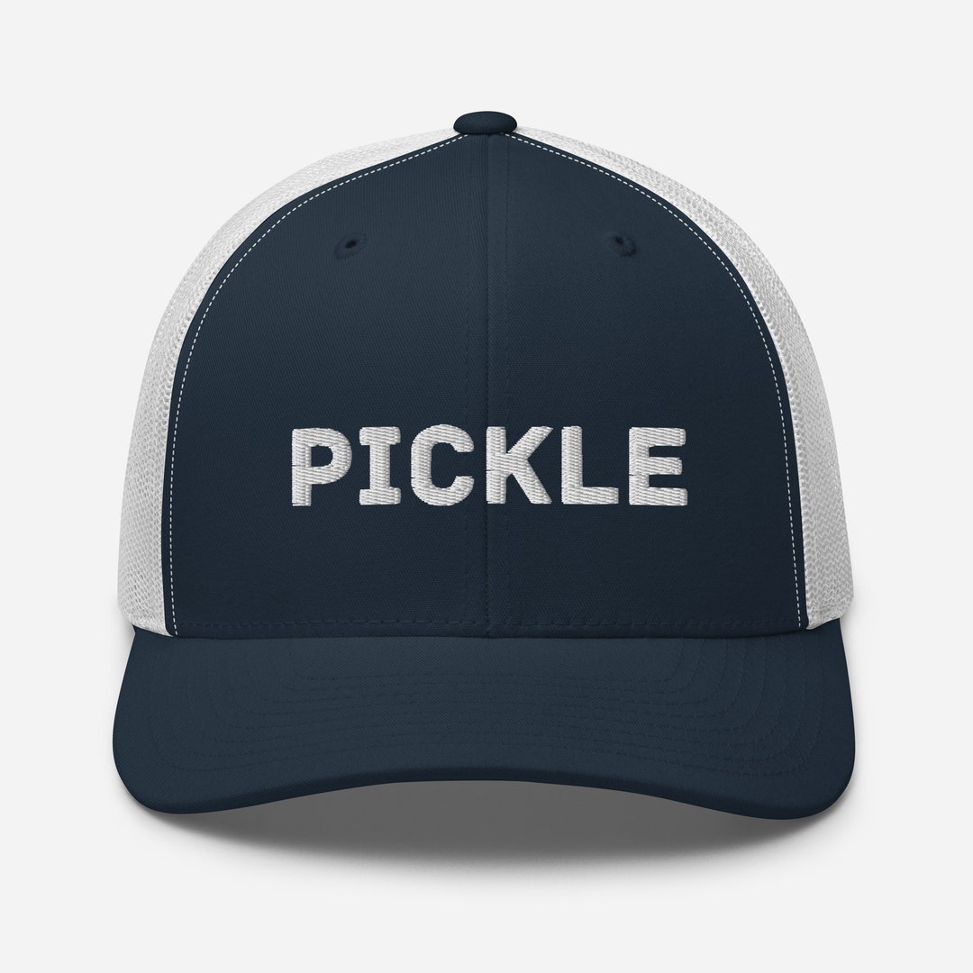 Pickle Pickleball Trucker Hat / Pickleball Clothing Etsy