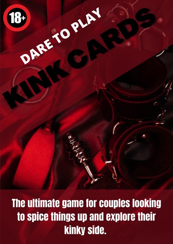 Kink Cards Printable Couples Sex Game Sexy Coupons Digital Etsy