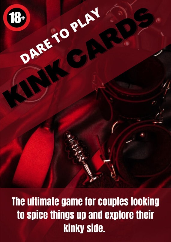 KINK CARDS Printable Couples Sex Game Sexy Coupons Digital | Etsy