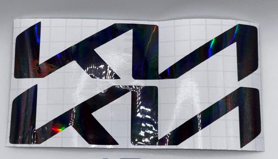 2022-2025 Kia K5 emblem overlay vinyl decal – fits LXS, GT, gt-Line, LX | custom badge cover | weatherproof & easy install