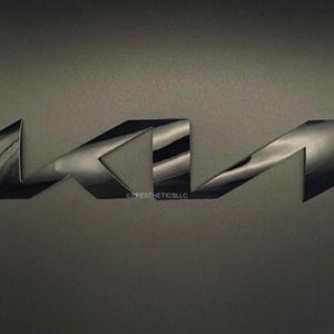 2022-2025 Kia K5 emblem overlay vinyl decal – fits LXS, GT, gt-Line, LX | custom badge cover | weatherproof & easy install