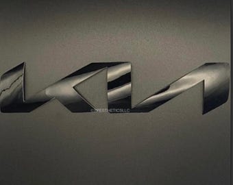 2022-2025 Kia K5 emblem overlay vinyl decal – fits LXS, GT, gt-Line, LX | custom badge cover | weatherproof & easy install