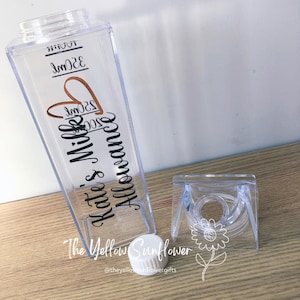 Personalised Milk Allowance Bottle | Slimming World | Weight Loss Journey | HeA Allowance