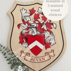 Family Coat Of Arms Plaque