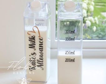 Personalised Milk Allowance Bottle | Slimming World | Weight Loss Journey | HeA Allowance