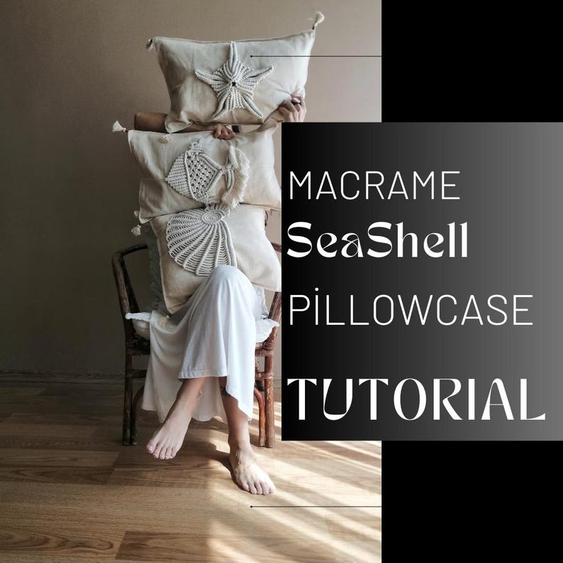 Macrame Pattern, Seashell Pattern , PDF File Tutorial , Writing and ...