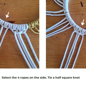 Macrame Jellyfish Plant Hanger Pattern: Photo Tutorial (PDF Guide) - Etsy