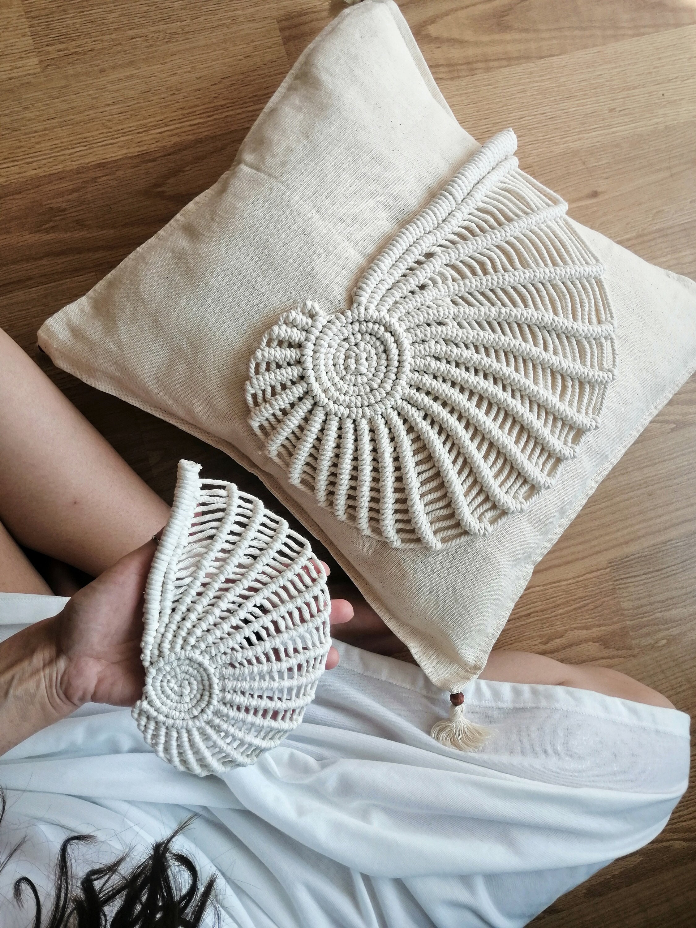 Macrame Pattern, Seashell Pattern , PDF File Tutorial , Writing and ...