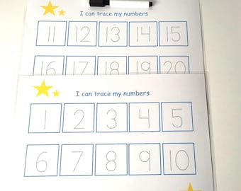 Number Tracing, Early Years, Teaching resources ,Number recognition, Educational resources, EYF, Early years resources