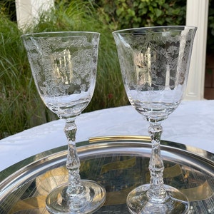 LENOX Martini Glasses Vintage Martini Glasses Silver Short 