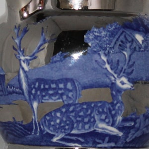 Wedgwood Creamer Fallow Deer Blue Pattern image 6