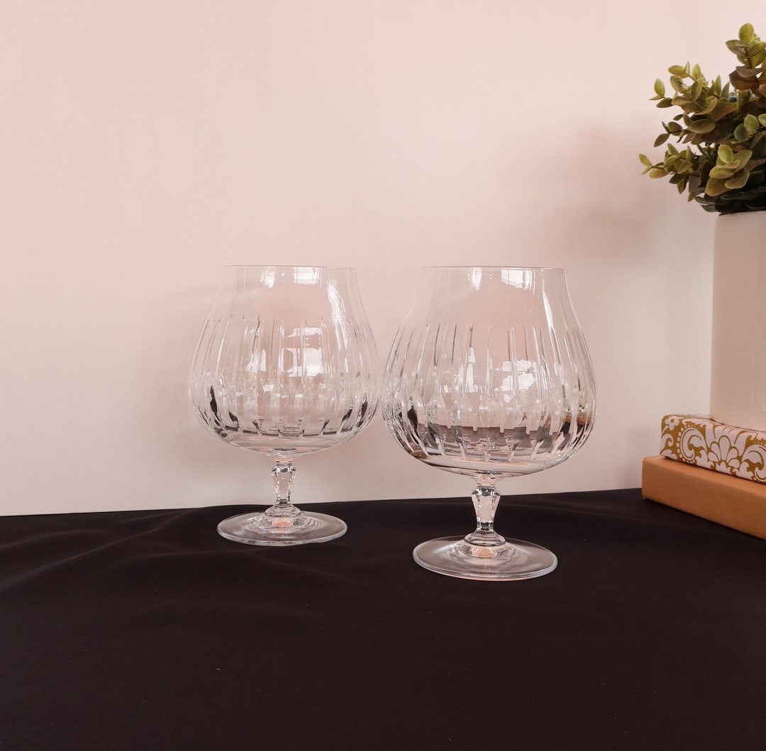 Mikasa park Avenue Brandy Sniffers Conac Glasses Etsy