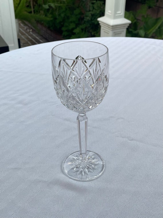 Waterford Crystal Lismore Wine Glass Etsy