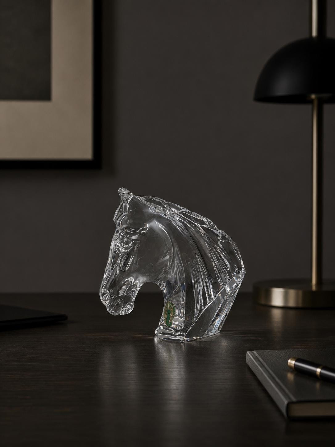 Clear Crystal Horse - Etsy