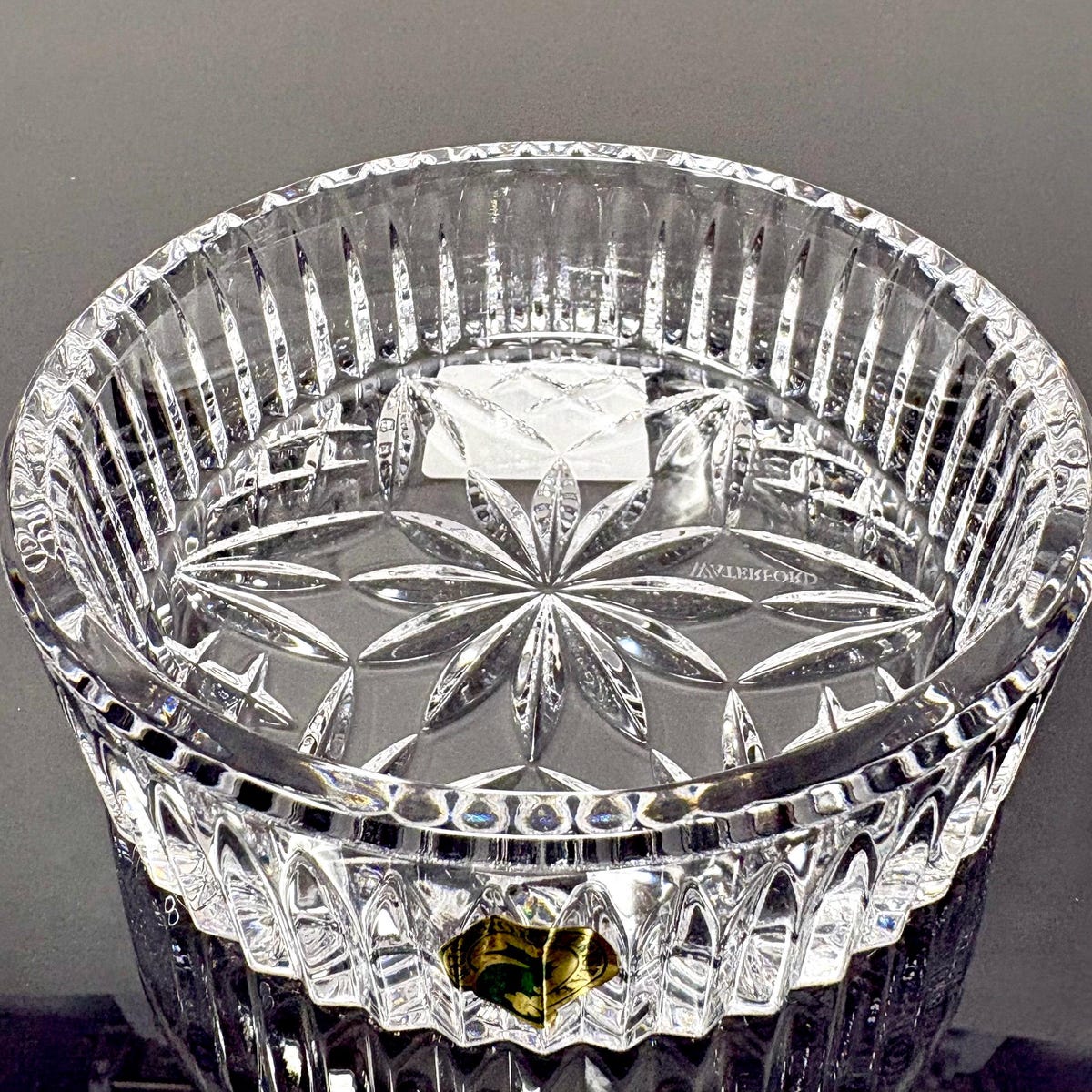 Waterford Crystal Wine Bottle Coaster-