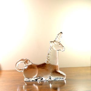 Kosta Boda Sweeden Crystal Bertil Vallien Unicorn Art Figurine