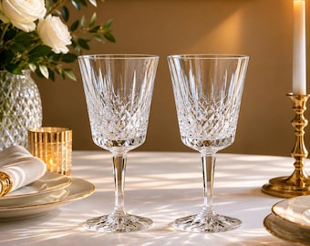 Waterford Crystal Lismore Water Goblets (pair)