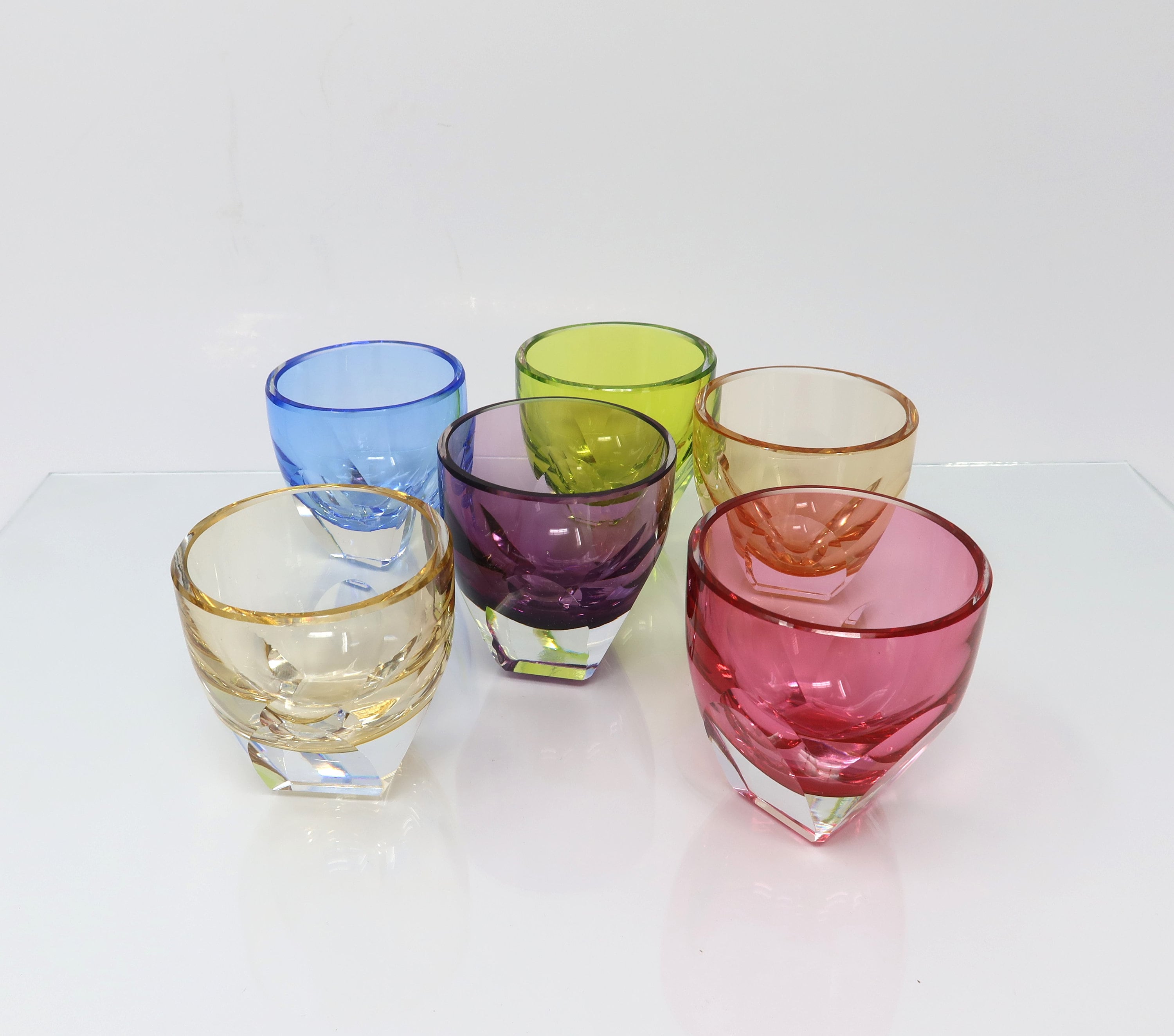 Moser Bar Shot/Spirit Glass | Various Colors | Each Glass Sold Separately