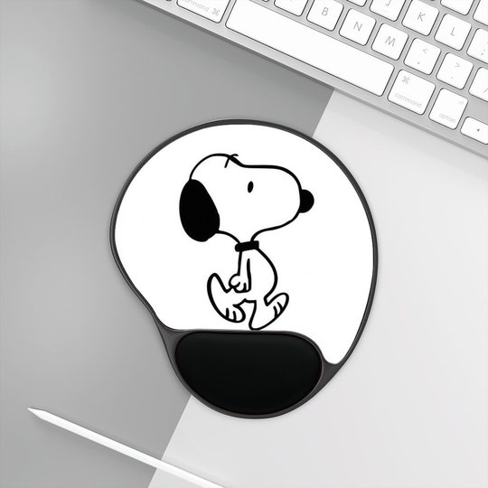 Disover Snoopy Mouse Pad With Wrist RestMouse Pad With Wrist Rest