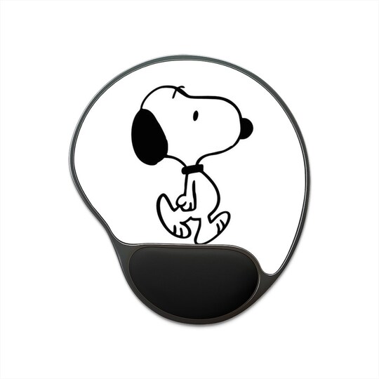 Snoopy Mouse Pad With Wrist RestMouse Pad With Wrist Rest