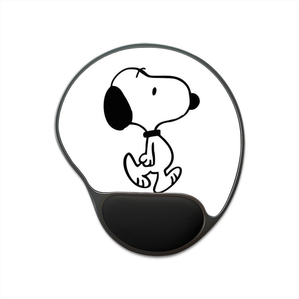Snoopy Mouse Pad With Wrist RestMouse Pad With Wrist Rest Designed & Sold By ChaZhan