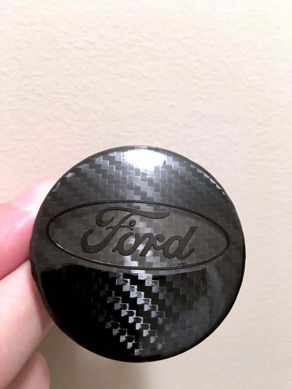 Ford Wheels Rim Hub Center Cap CARBON FIBER Vinyl Decal Etsy