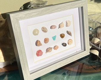 Seashells and Seaglass-3x5