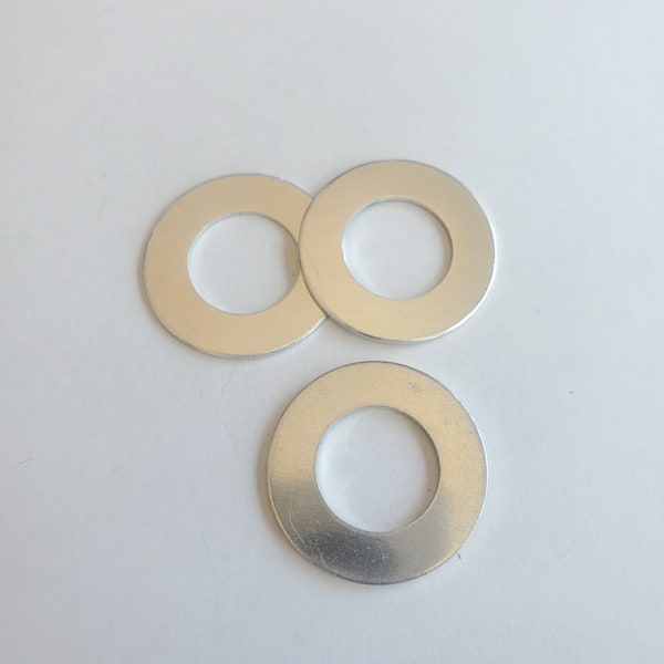 Aluminum Washer Stamping Blanks Set of 5