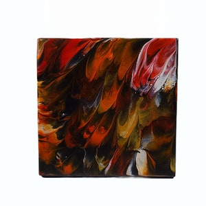 Burning Embers Ceramic Coaster Set