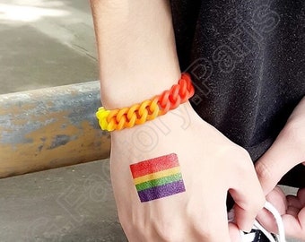 Pulsera de silicona LGBT Rainbow