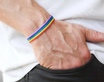 LGBT-Regenbogen-Unisex-Armband – Regenbogen-Armband