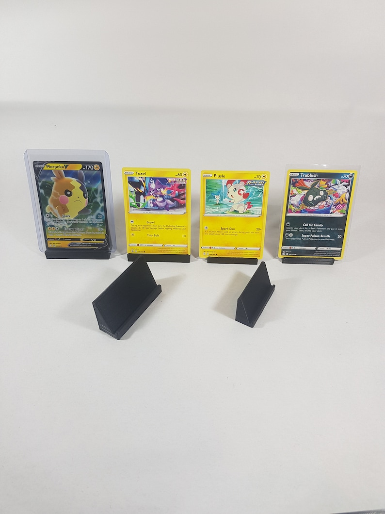 Slanted Block Card Display Stand various Sizes Ideal for - Etsy