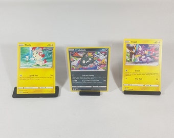 Trading Card Display Stand – Slim Block, Lightweight 2-Slot Design