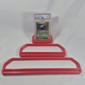 Soporte de exhibición de tarjetas graduadas universal - Ranuras para losas de 1/2/3.
