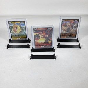 Suporte de exibição de cartão com manga semi-rígida (suportes de pilar) hexagonal, quadrado ou arredondado - estrutura de carregamento superior de 3x4"