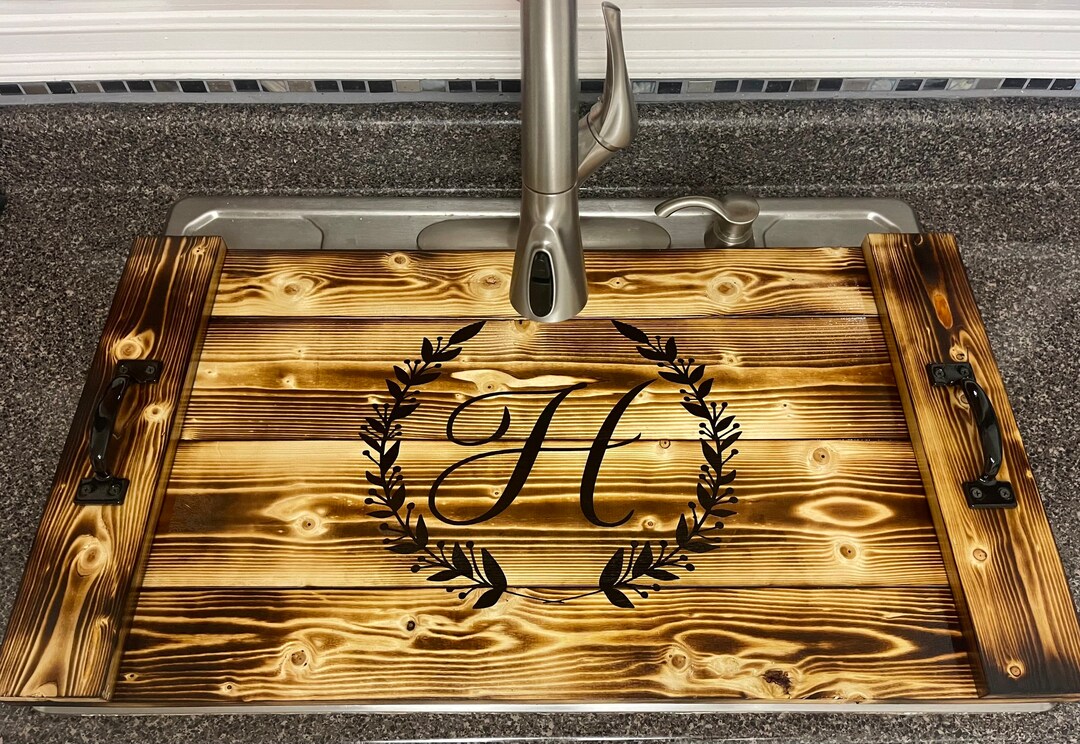 Custom Made Wooden Sink Cover Etsy