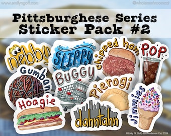 Pittsburghese Series Sticker Pack #2