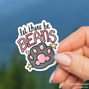 Let There Be Beans Sticker