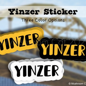 Yinzer Sticker (version #2)