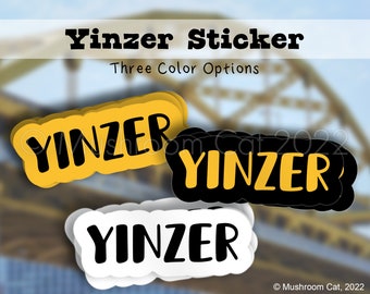 Yinzer Sticker (version #2)