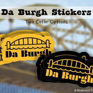 Da Burgh Sticker