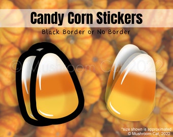 Candy Corn, Single Sticker