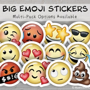 Big Emoji Stickers